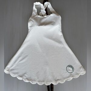 Marysia Serena Scallop Tennis Dress + Matching Shorts (Set) – Size Small – NEW